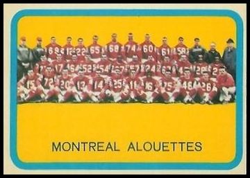 49 Montreal Alouettes